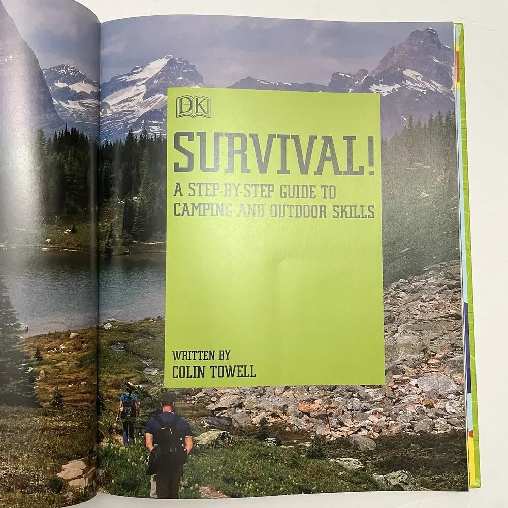 Survival A Step By Step Guide To Camping And Outdoor Skills Paperback DK Publish